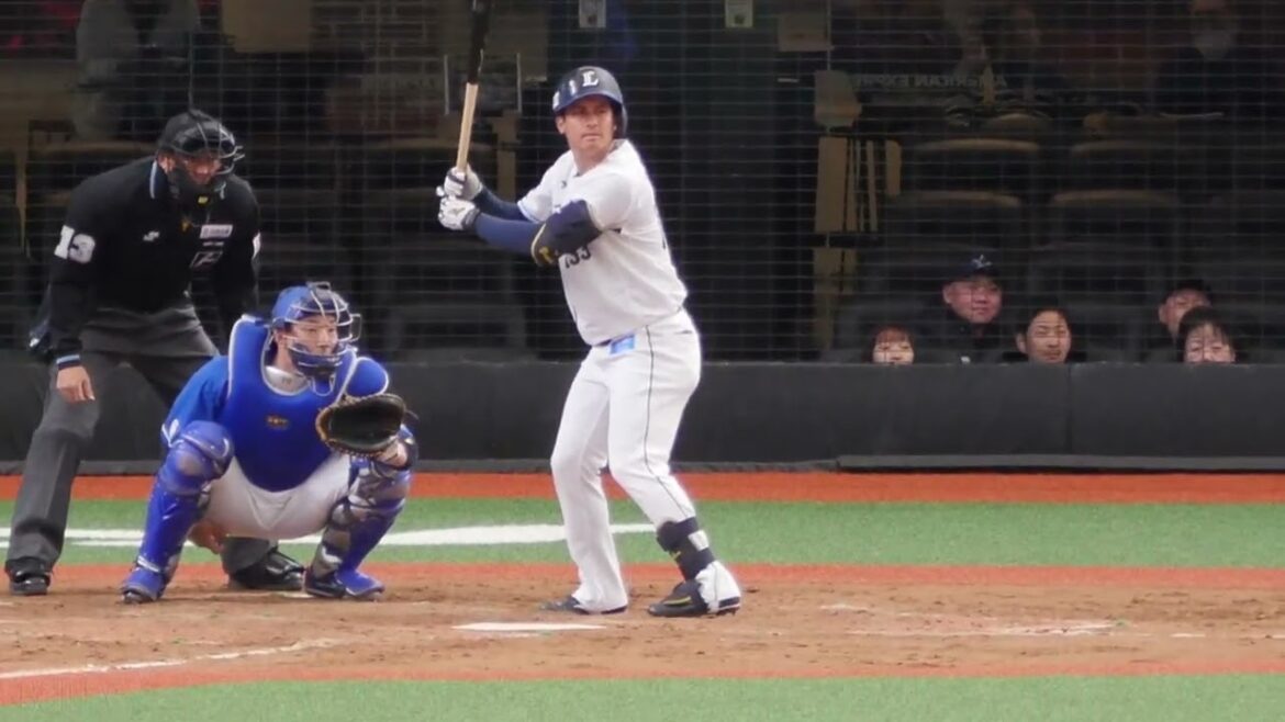 埼玉西武ライオンズ タイシンガーブランドン大河 打席、打撃フォー