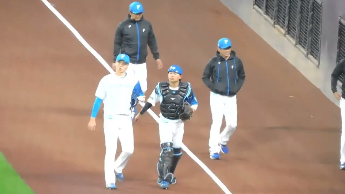 【日本ハムvs広島】山﨑福也選手 ブルペン～登場曲・第1球目まで【2024年3月12日】