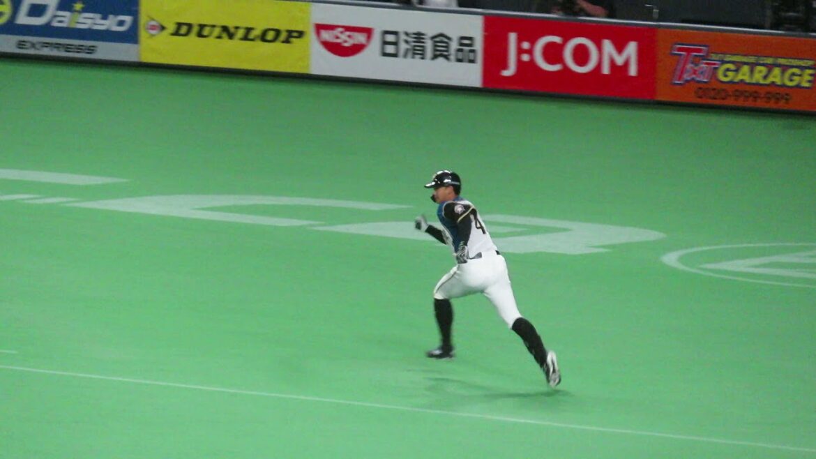 2021.10.26　日本ハムファイターズ　谷口雄也選手　現役最終打席　札幌ドーム