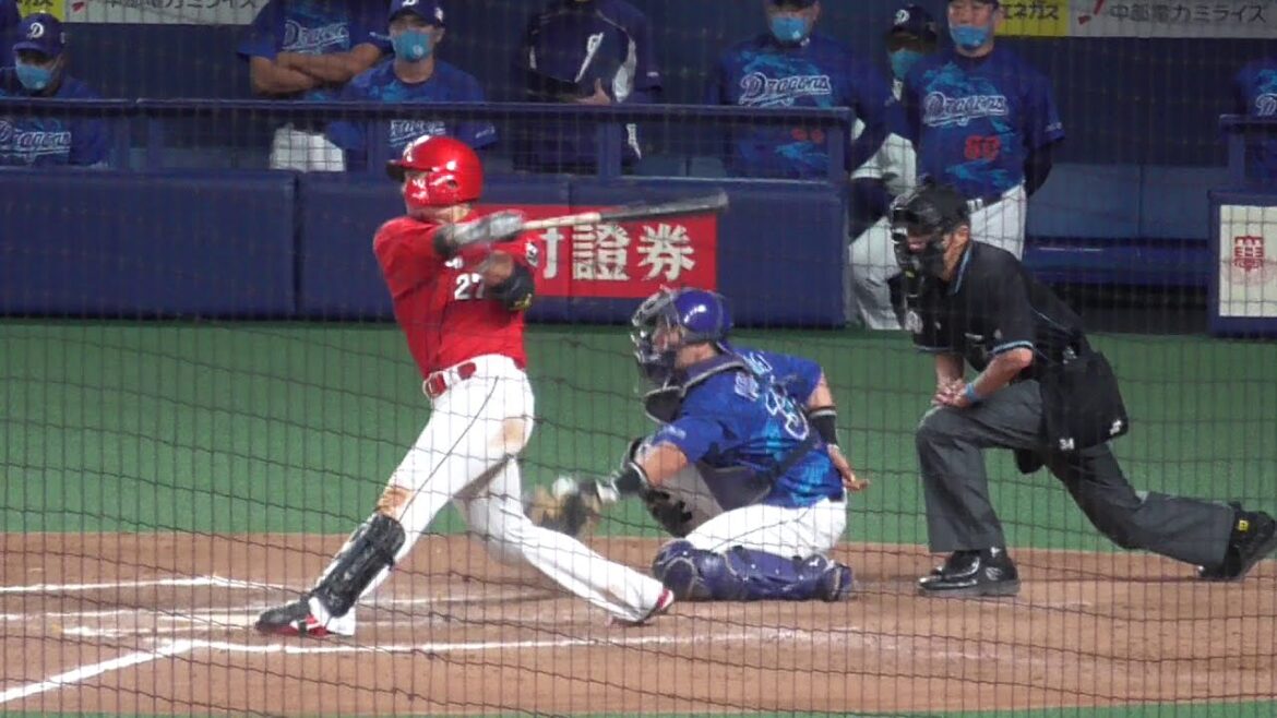 2020/10/31 會澤翼 8回表・逆転タイムリーツーベース（広島東洋カープ）