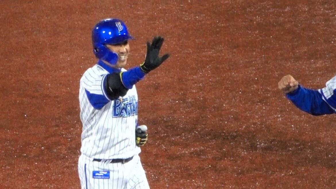 大雨の中、藤田一也執念の勝ち越しタイムリー！2022/04/21 横浜DeNAベイスターズ
