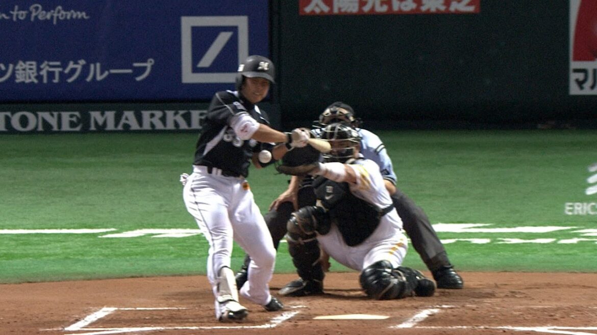 これは痛い！鈴木大地の腕にボールが当たる音が鳴り響く 2013.08.07 H-M