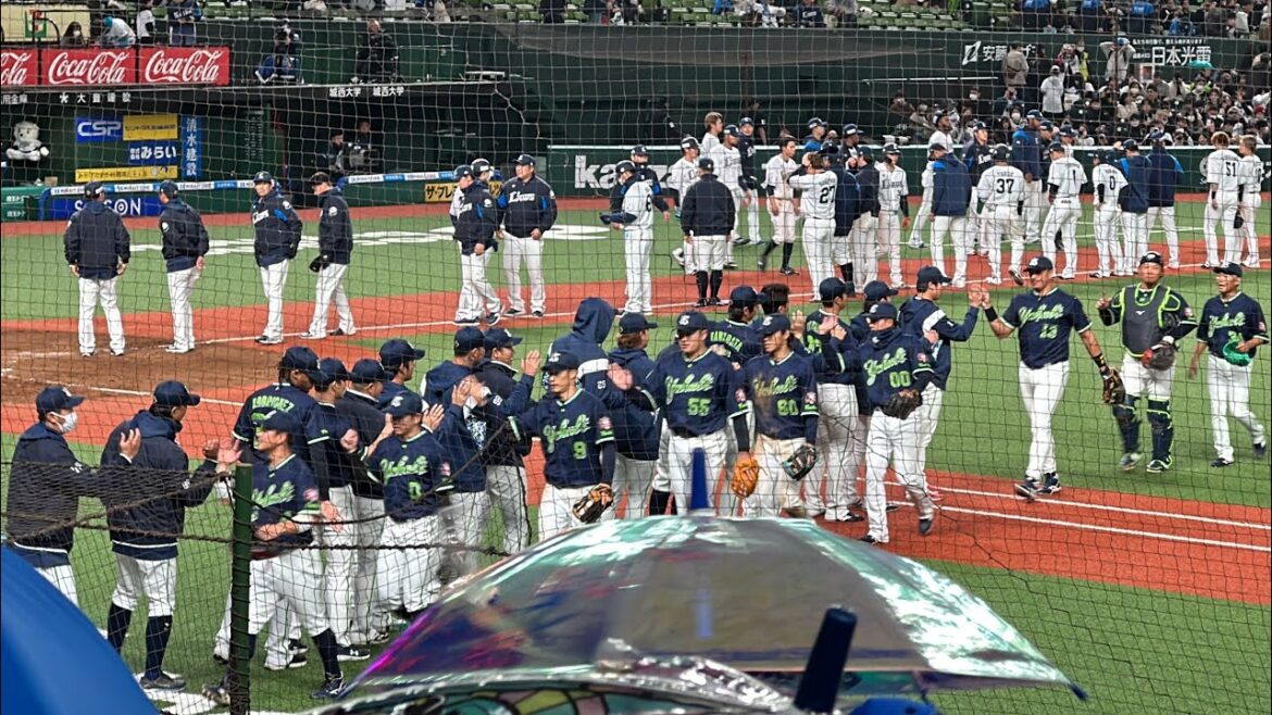 ライオンズ敗北の瞬間…3連敗でオープン戦は終了【西武vsヤクルト】2024/3/24