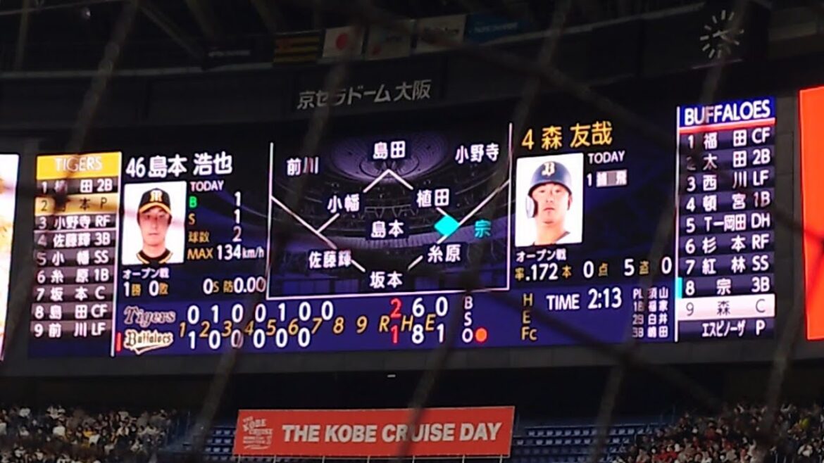 森友哉 選手 ｢DJ FUMIRATCH  刻一刻 feat.BES ＆ 紅桜｣ 偶数打席 登場曲 オリックス･バファローズ 選手 @ 京セラドーム 2024 オープン戦