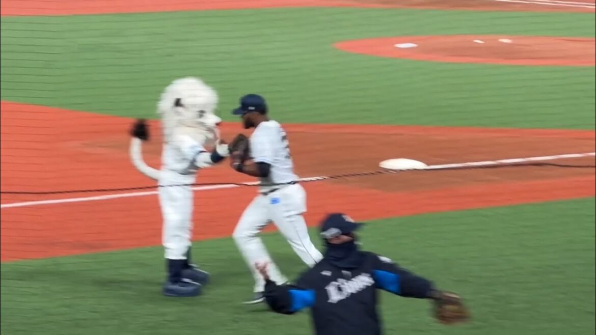 試合開始ライオンズスタメン選手登場【西武vsヤクルト】2024/3/22