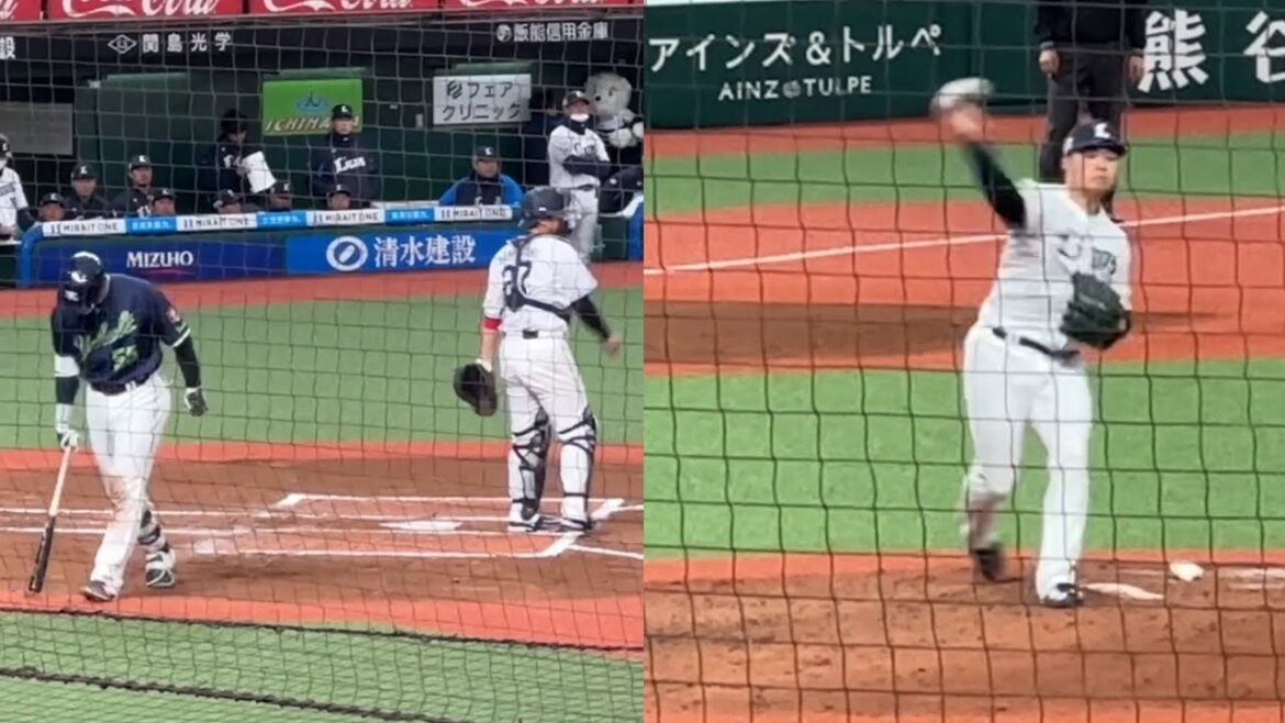 【空三振】村上宗隆vs豆田泰志【西武vsヤクルト】2024/3/24 【空三振】村上宗隆vs豆田泰志【西武vsヤクルト】2024/3/24