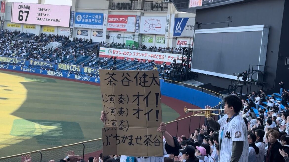 茶谷健太 新応援歌 2024/3/16 オープン戦 ロッテvsバファローズ 茶谷健太 新応援歌 2024/3/16 オープン戦 ロッテvsバファローズ