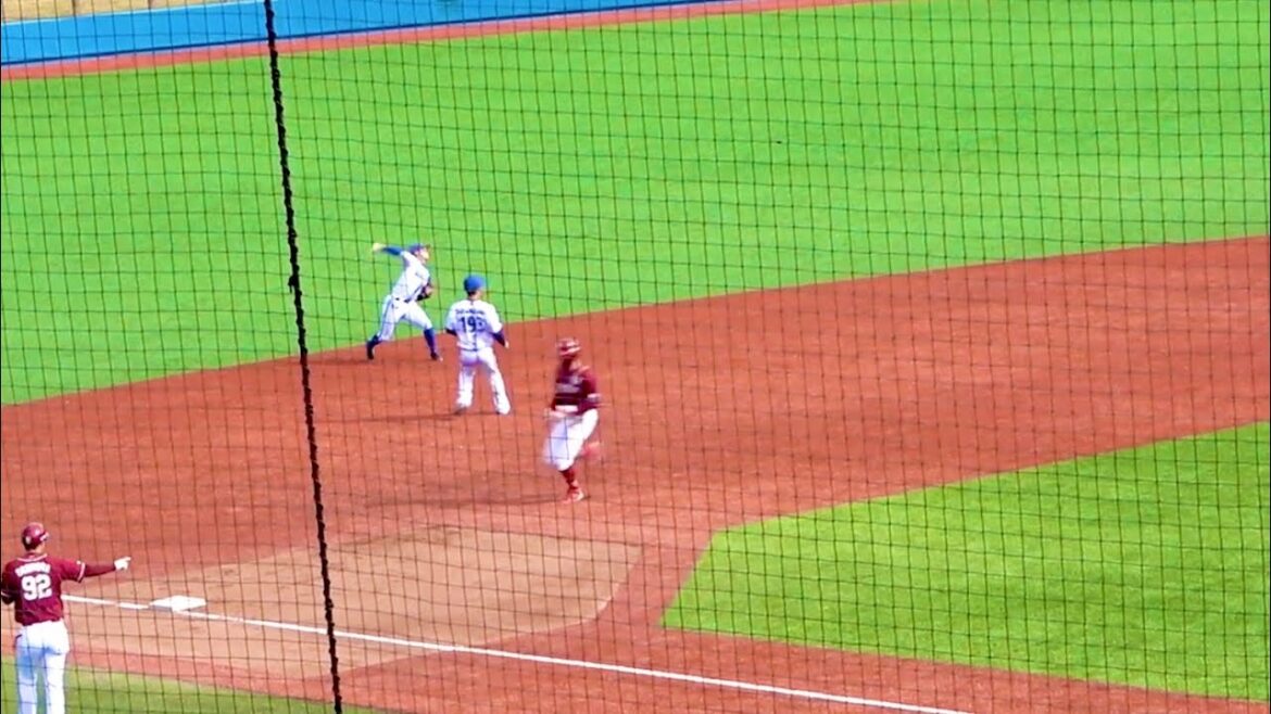 ノーステップでこれはすごい！ 森敬斗の爆肩！ 横浜DeNAベイスターズ 2024/3/21