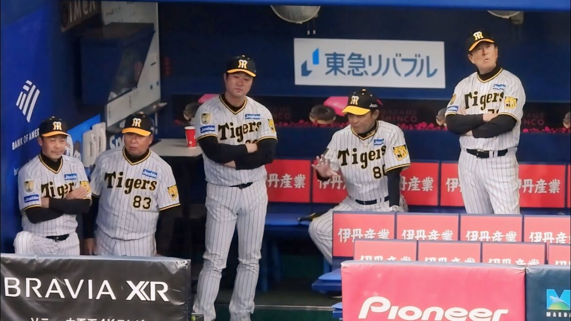 【ベンチもざわつく】岩崎の投げた96キロの魔球チェンジアップに岡田監督らが握りのマネをする【オリックス vs 阪神】2024.3.23