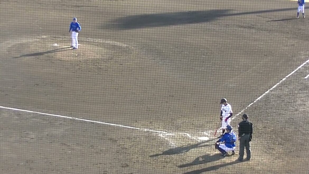 巨人 舟越秀虎 サードゴロ 速いが流石に間に合わず（2024年3月13日 教育リーグ 読売ジャイアンツ対 横浜DeNAベイスターズ）