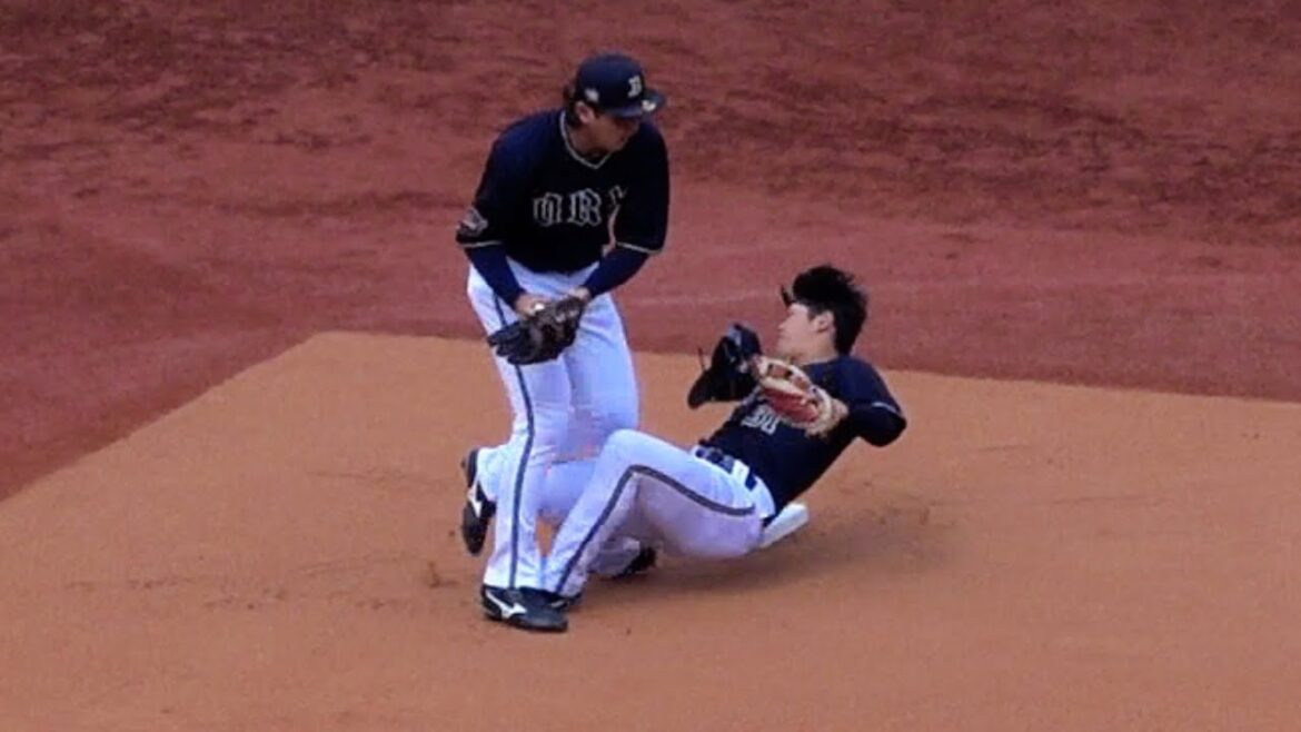 太田椋と紅林弘太郎が接触！太田椋が少し心配だがプレー続行！2024/03/20 オリックス・バファローズ 横浜スタジアム