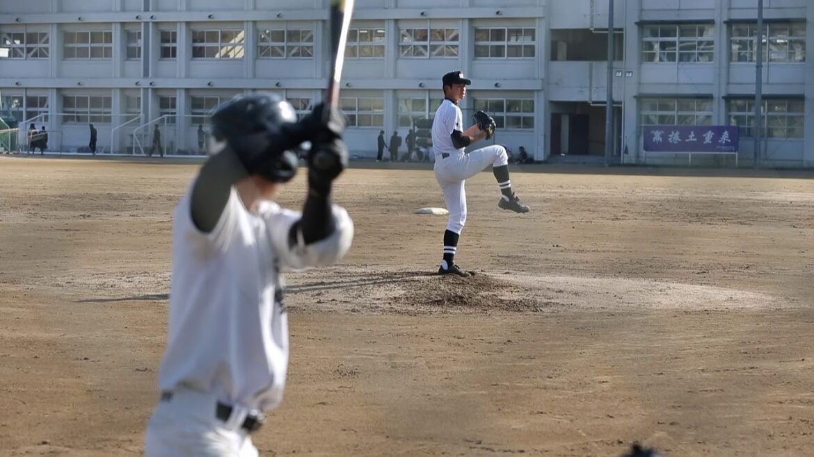 報知高校野球３月号　姫路南（兵庫）照峰賢也投手