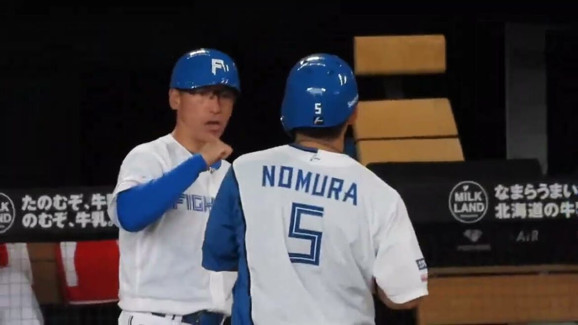 猛打賞!! 野村佑希が沈黙打線に花を咲かせる‼︎北海道日本ハムファイターズ オープン戦エスコン