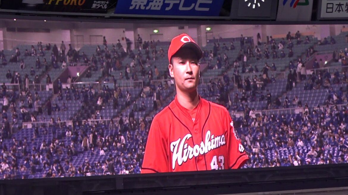 【2020/10/31ナゴヤドーム】広島カープ　島内 颯太郎(シマウチ ソウタロウ)選手　ヒーローインタビュー【中日ドラゴンズvs広島カープ】3塁側 パノラマA 77通路 51列 427番からの見え方