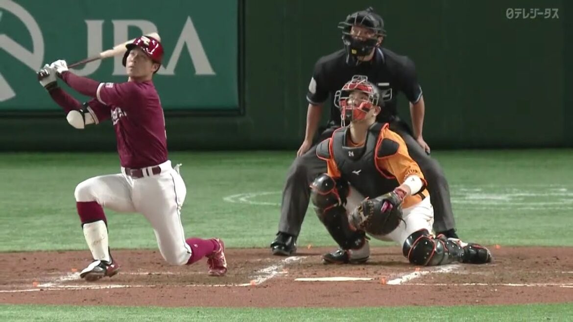 【先制弾】5/27 楽天・茂木 2アウトフルカウントからのホームラン！今季8号【巨人×楽天】