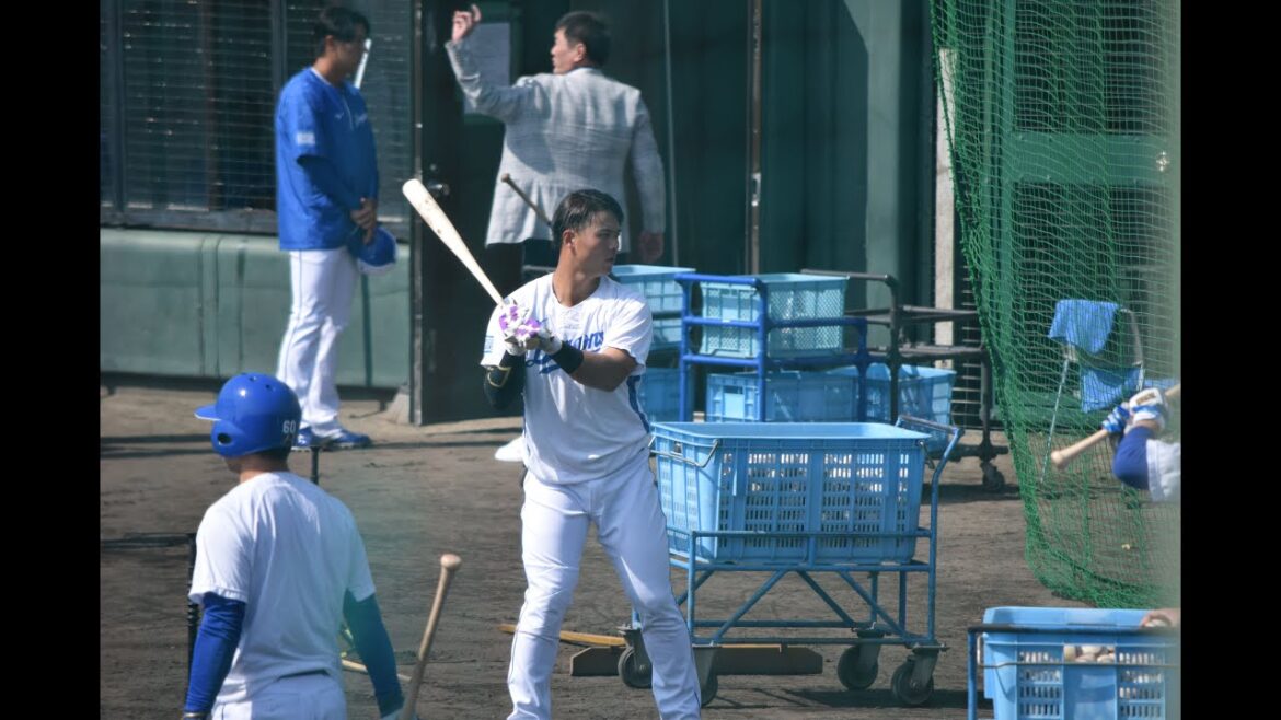 【春季キャンプ2024　石橋康太】侍JAPANでの経験値で狙うは竜の正捕手　2024/2/11