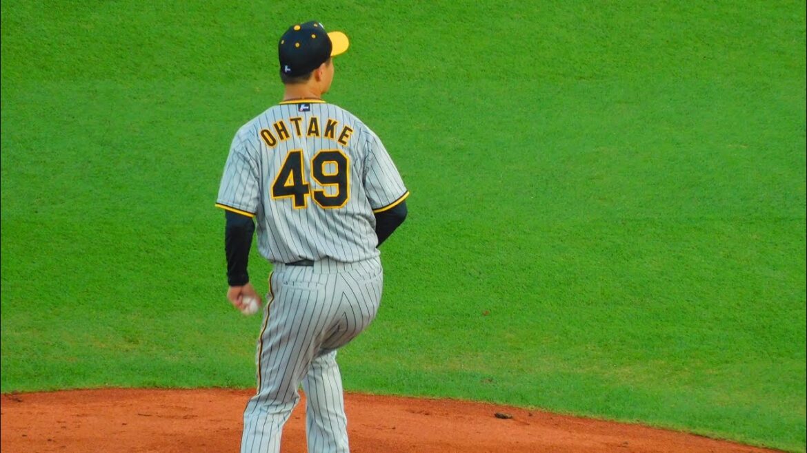 大竹耕太郎 奪三振を奪いクールにマウンドを降りる