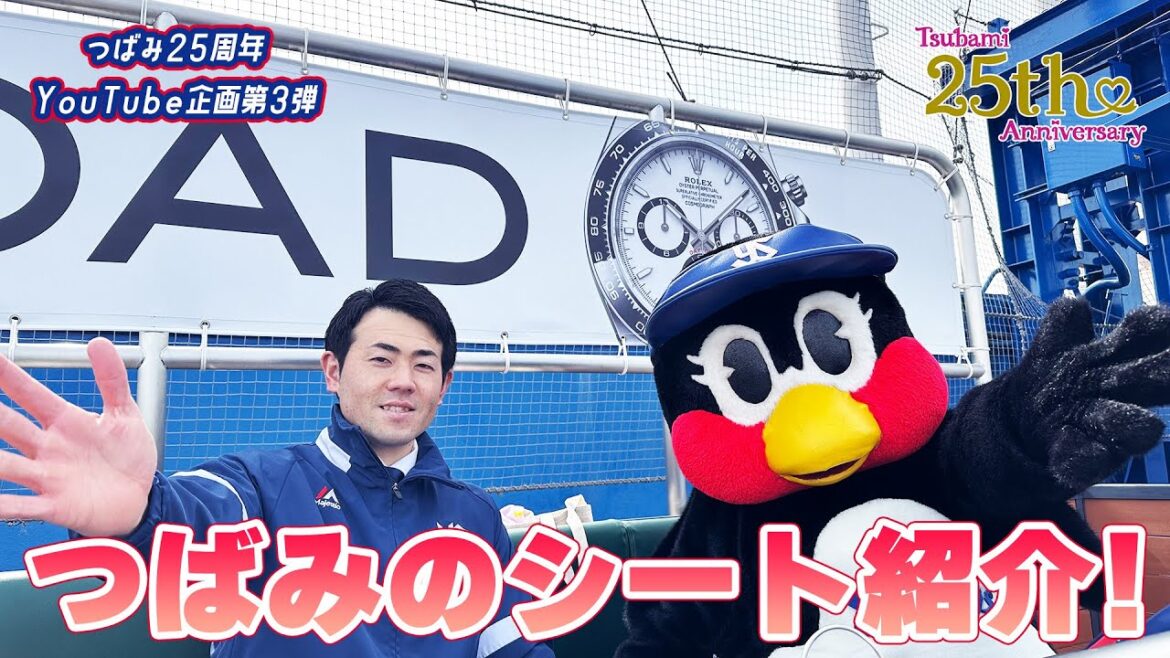 【つばみ25周年企画】3本目🎀神宮球場の座席をご紹介♡withチケット担当