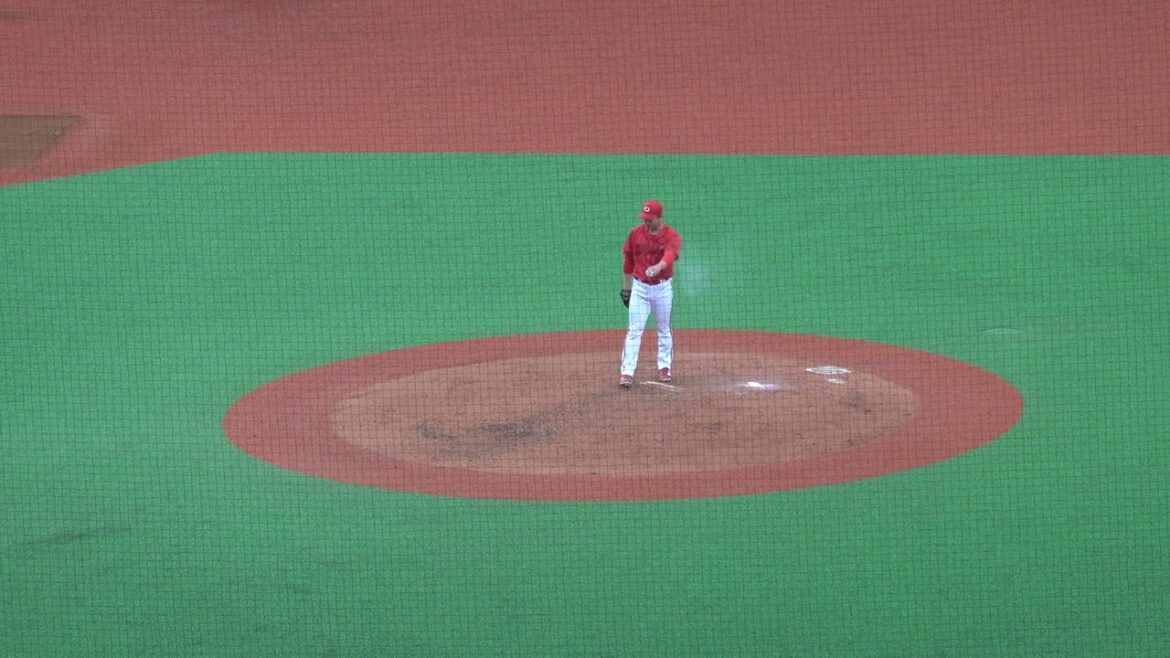 フォームを変えた　カープ　塹江敦哉