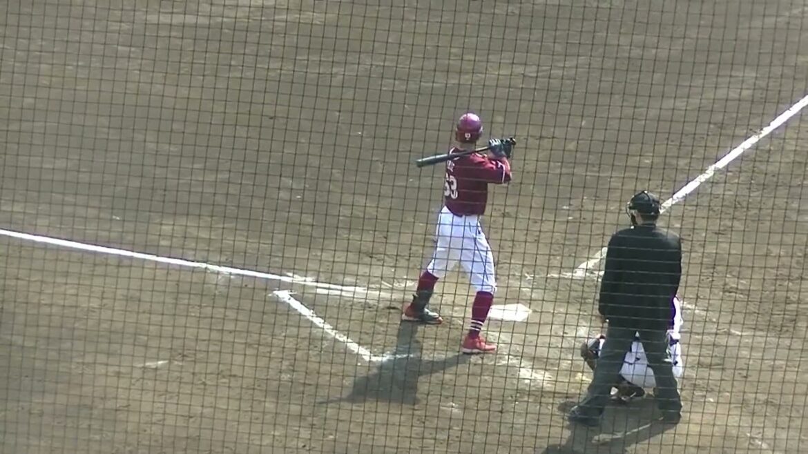 入江大樹を見逃し三振にとる井上温大【イースタン 読売ジャイアンツ対 楽天ゴールデンイーグルス2024年3月16日】