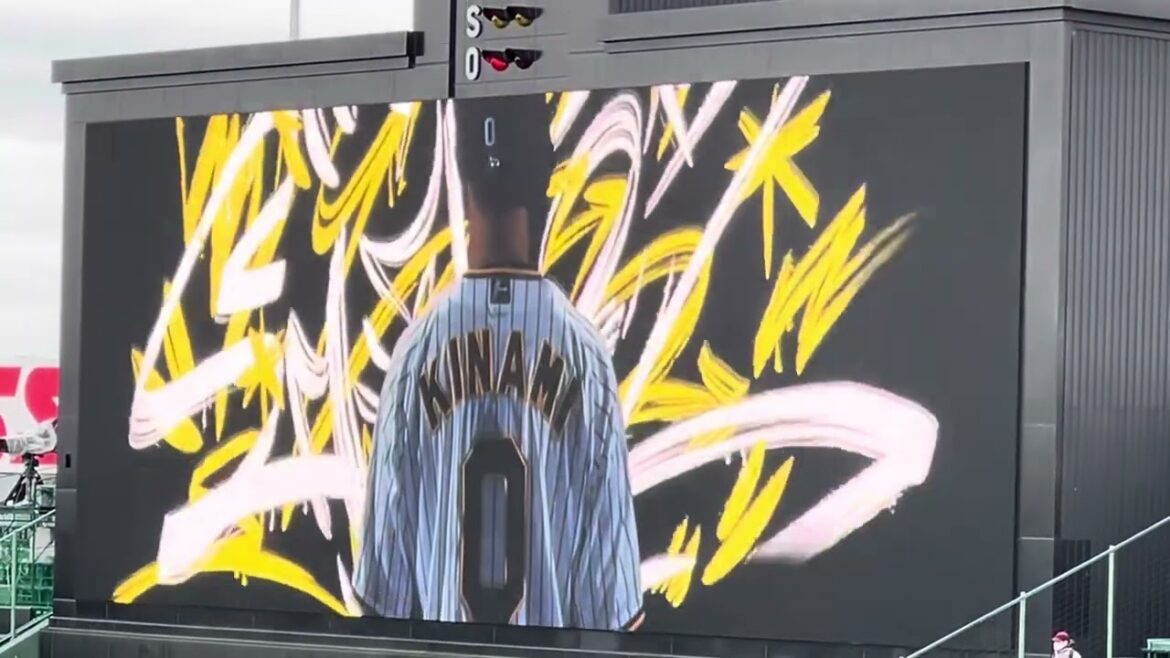 【24.🆕】 #阪神 #木浪聖也 選手 登場曲ビジョン 24.3.6. 阪神甲子園球場 OP戦 【24.🆕】 #阪神 #木浪聖也 選手 登場曲ビジョン 24.3.6. 阪神甲子園球場 OP戦