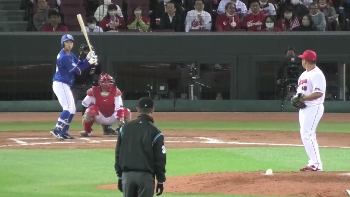 -2023.04.26-【NPB】岡林勇希 猛打賞まとめ 右安・中三・中二の3安打2打点 中日ドラゴンズ（vs広島）