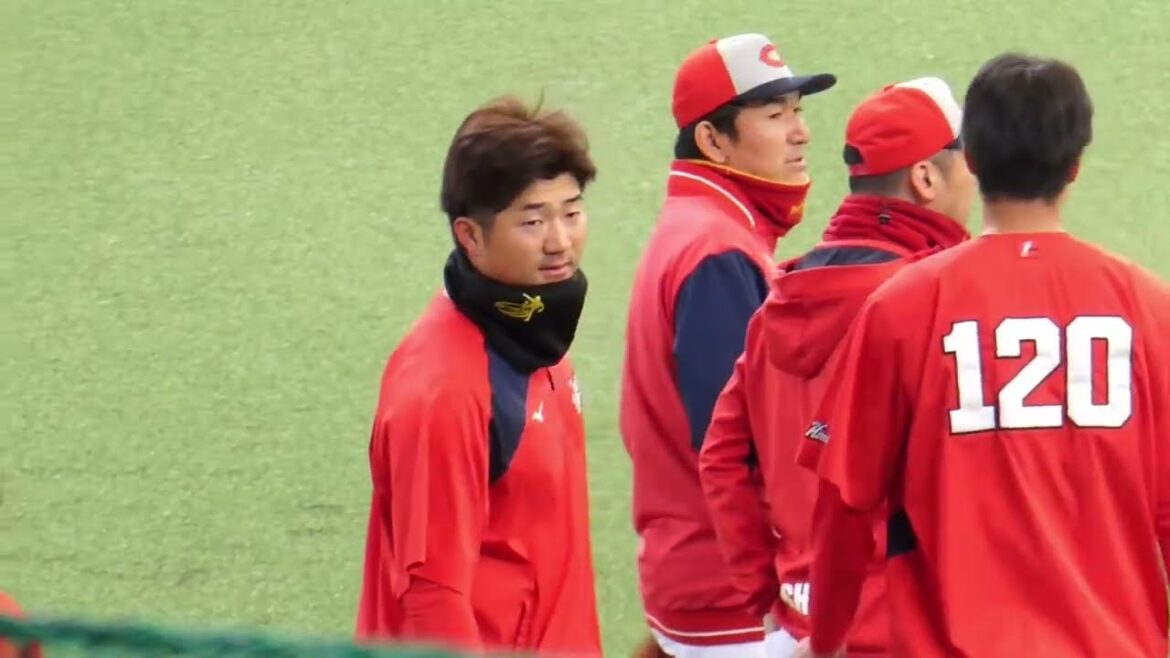 育成から這い上がれ！岡田明丈投手がベルーナドームで元気にランニング 広島vs西武オープン戦 2024年3月19日