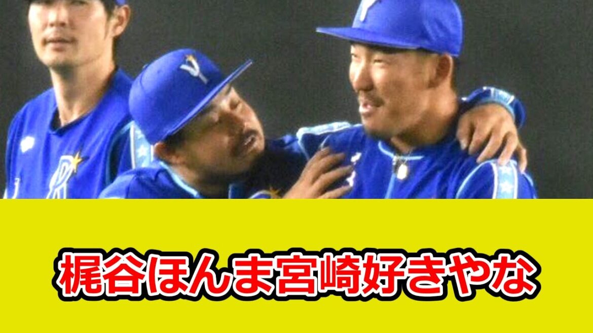 巨人・梶谷「もし自分が監督になったら打撃コーチはDeNA宮﨑！」