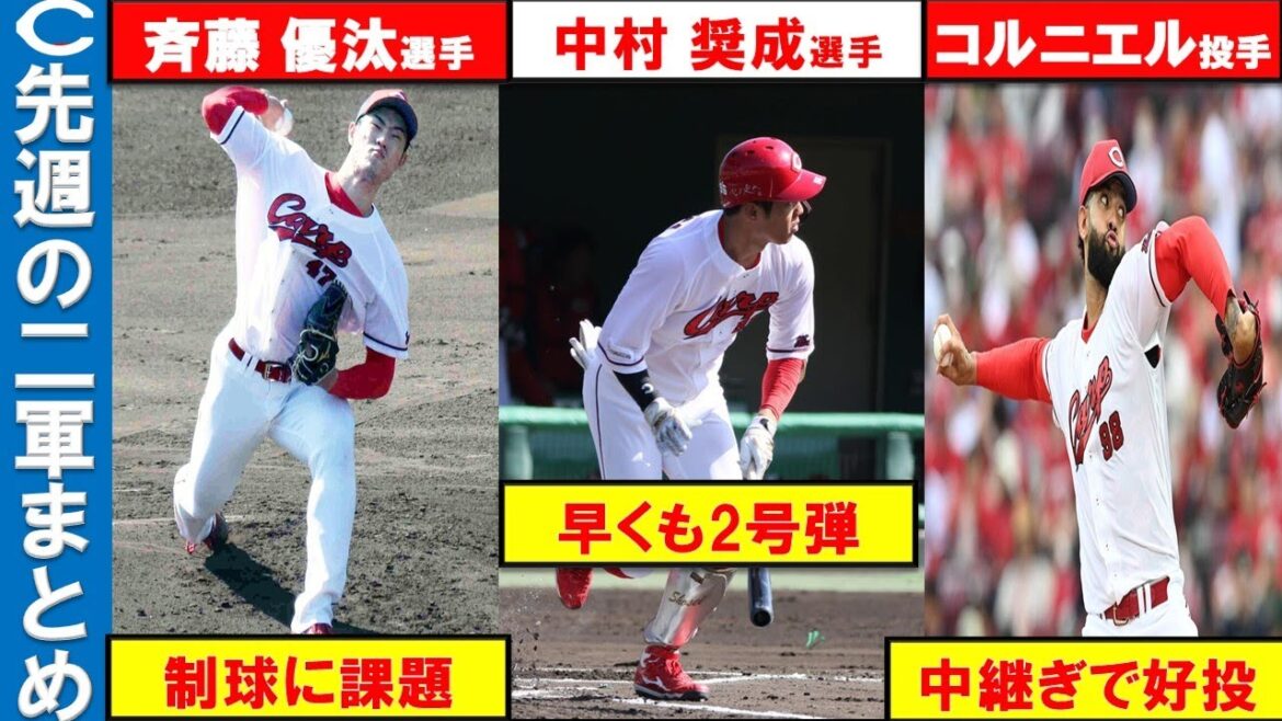 【二軍】打線に元気なし？期待の斉藤投手にも課題が。コルニエル投手・戸根投手が好投続ける【広島東洋カープ】