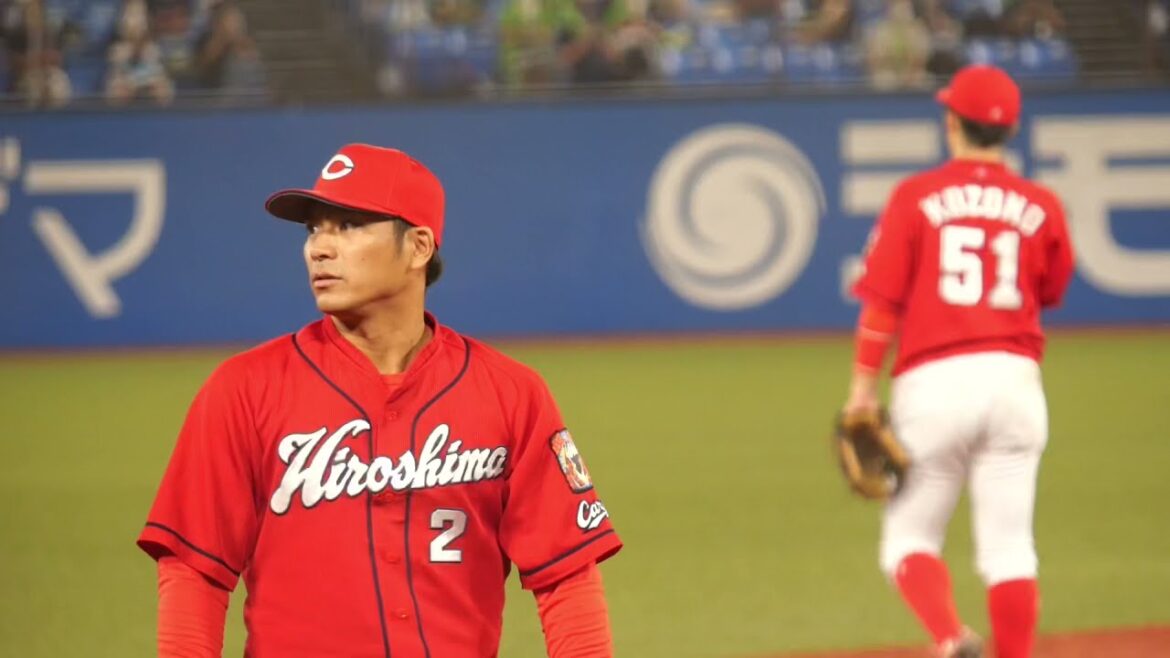 田中広輔選手　サードの守備だけの動画｜広島東洋カープ｜明治神宮球場｜2021年7月10日