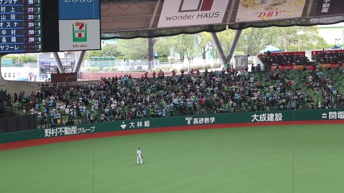 【ハモリ有り】東京ヤクルトスワローズ 突撃〜塩見泰隆 応援歌 ベルーナドーム