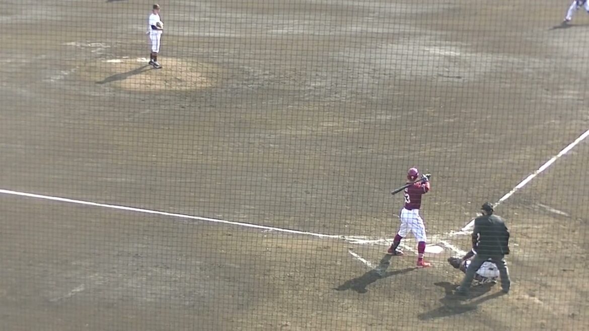 入江大樹をセンターフライに打ち取る井上温大【イースタン 読売ジャイアンツ対 楽天ゴールデンイーグルス2024年3月16日】