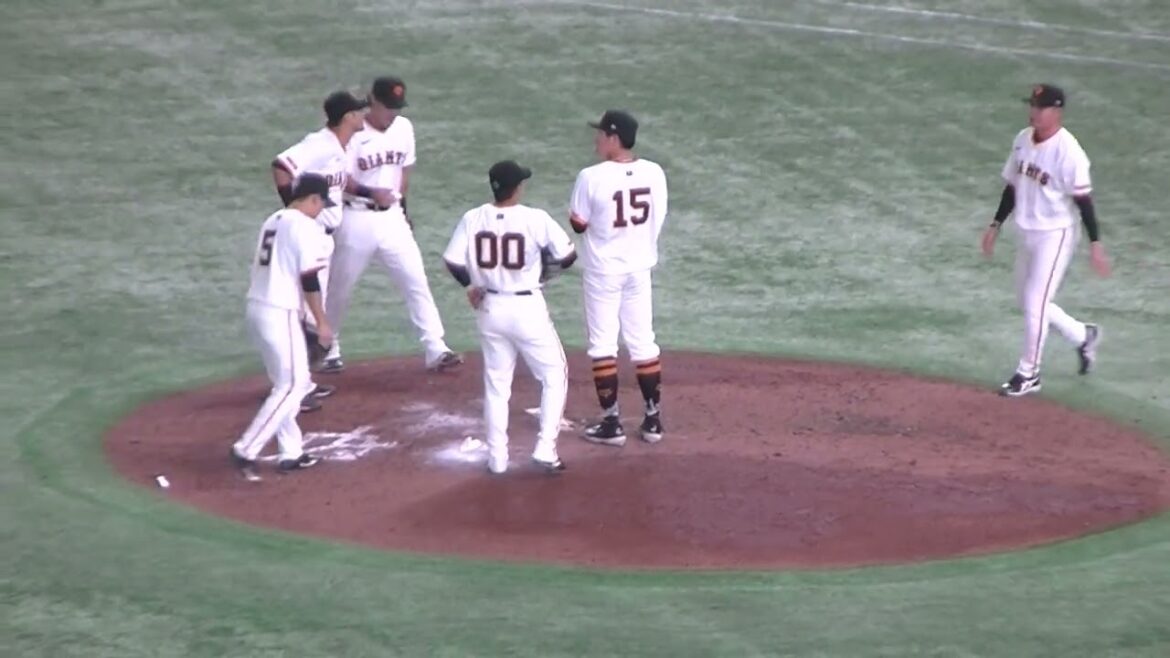 島内宏明が巨人 大勢から同点タイムリー 杉内コーチがマウンドへ【 読売ジャイアンツ対 楽天ゴールデンイーグルス2024年3月23日】