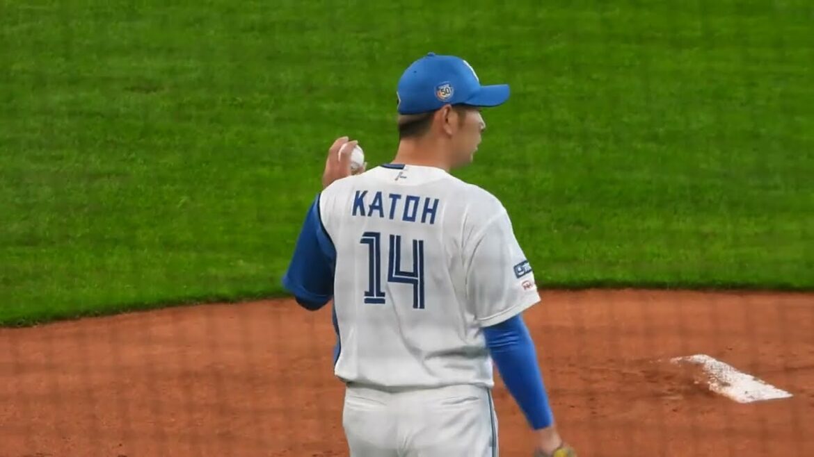 【1回表】立ち上がり完璧な加藤貴之日ハム対横浜DeNA 2024年3月23日