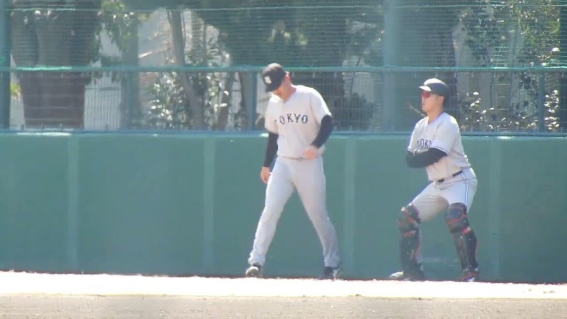 【巨人】先発予定 木下幹也が外野をダッシュ（春季リーグ 千葉ロッテマリーンズ対 読売ジャイアンツ2024年3月14日）