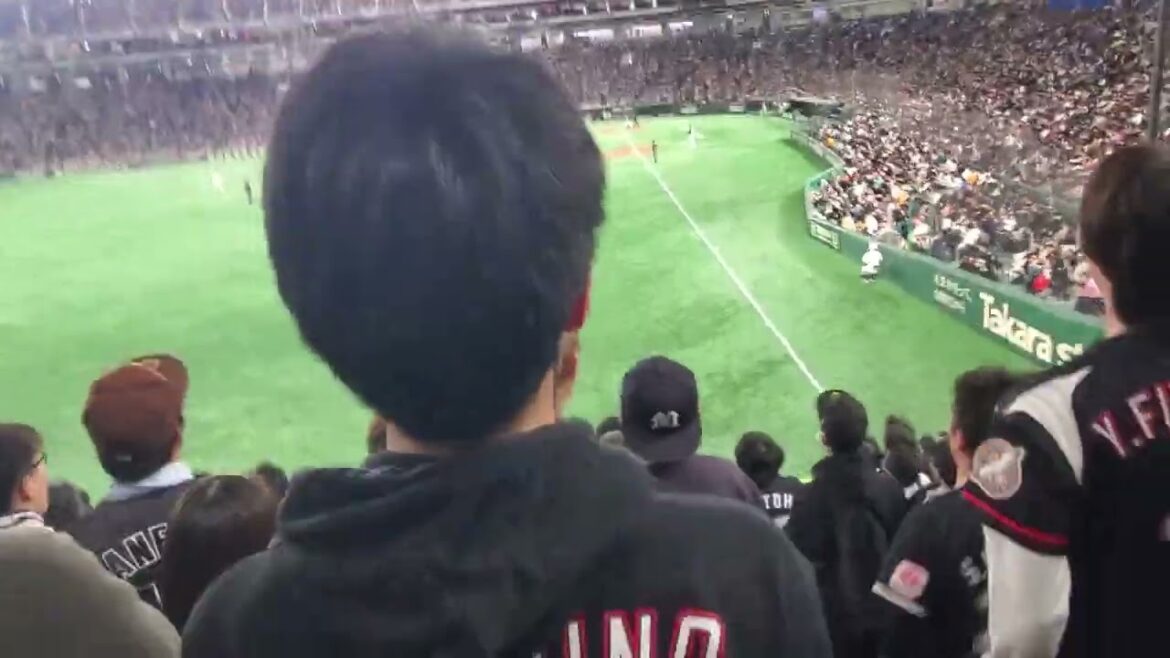 20240319　新しくなった【中村奨吾 応援歌】曲間ｺｰﾙなくして｢よっしゃあ！｣追加。千葉ロッテマリーンズ@東京ﾄﾞｰﾑ･ﾚﾌﾄ外野 ｵｰﾌﾟﾝ戦