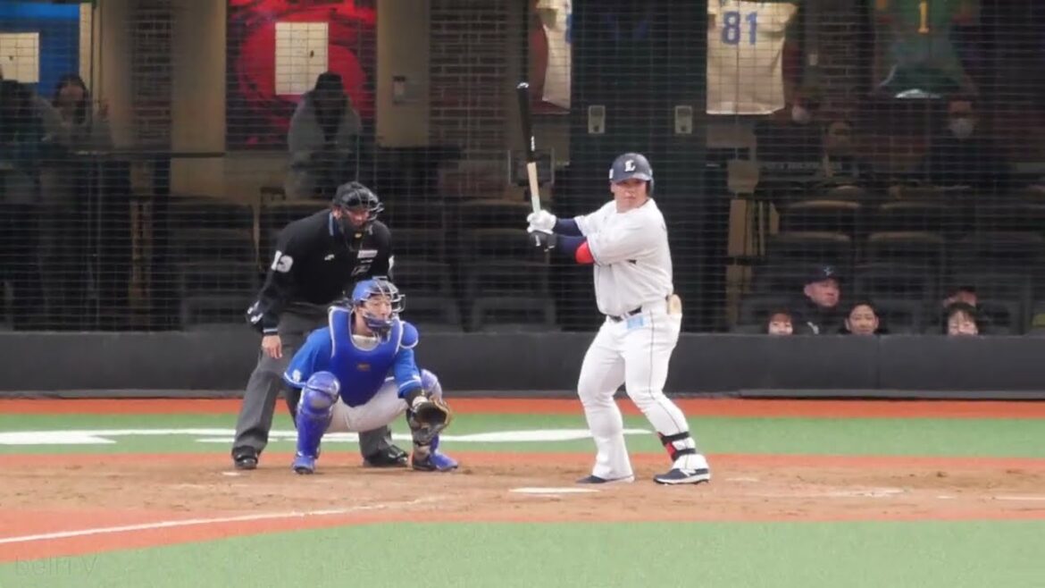 埼玉西武ライオンズ 渡部健人 打席&打撃フォーム