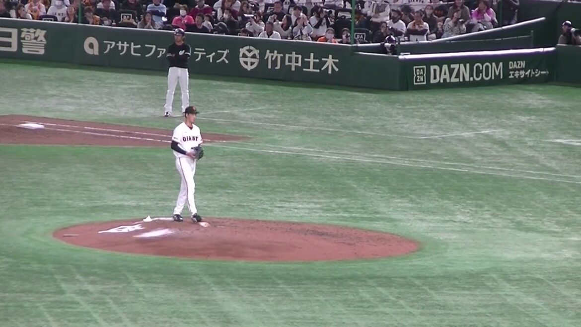 西舘勇陽 石川慎吾を三振（ 読売ジャイアンツ対千葉ロッテマリーンズ2024年3月19日）