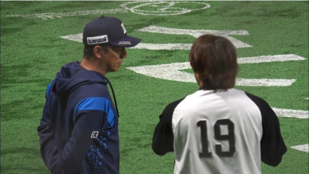 投手との連帯責任🙇西武ライオンズベンチに謝りに行くホークス海野隆司＆甲斐拓也‼️平石洋介コーチが紳士に対応‼️2024.3.16⚾️ソフトバンクホークス対西武ライオンズ試合前🦁