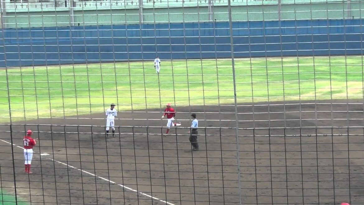 広島カープ 二軍 20120811 松山竜平 3ランホームラン