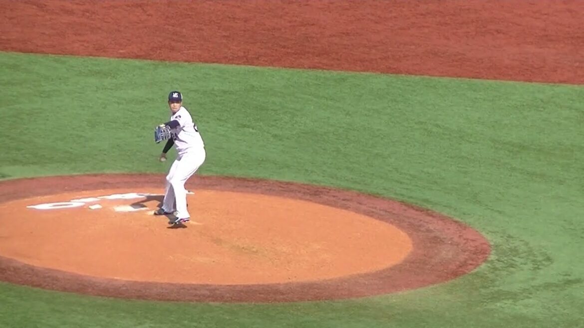【野球選手フォーム集】スワローズ星知弥の投球フォーム（2024年3月19日 ヤクルトスワローズ対 日本ハムファイアーズ）