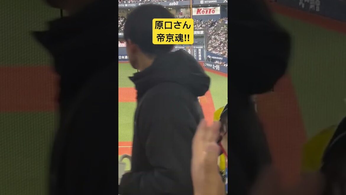 阪神原口文仁選手  魂！