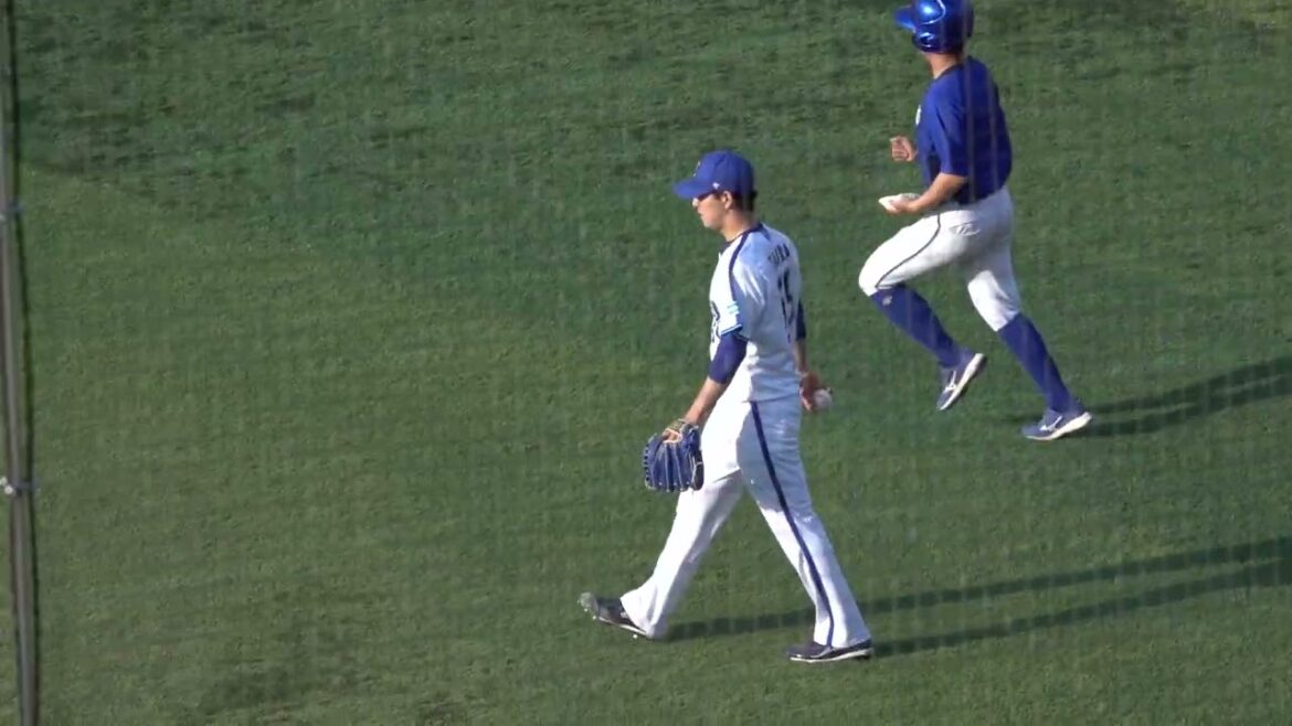 完封を目指す9回のマウンドへ上がる平良拳太郎へライトスタンドから大声援の「平良コール」2024/03/30 横浜DeNAベイスターズ