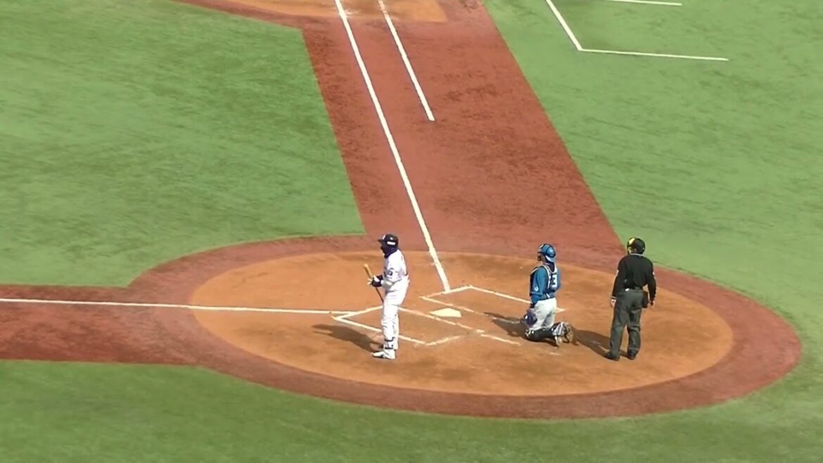 松本直樹を空振り三振 山﨑福也（2024年3月19日 ヤクルトスワローズ対 日本ハムファイターズ）