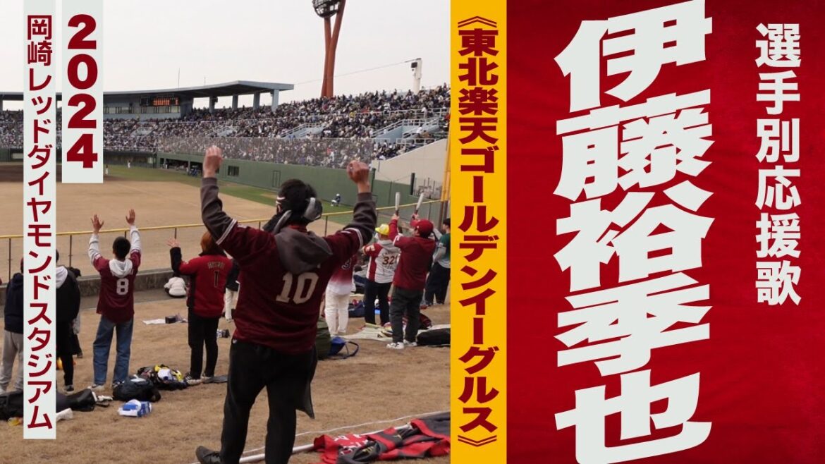 高音質🎺【2024新曲】伊藤裕季也選手応援歌《東北楽天ゴールデンイーグルス》2024岡崎RDS