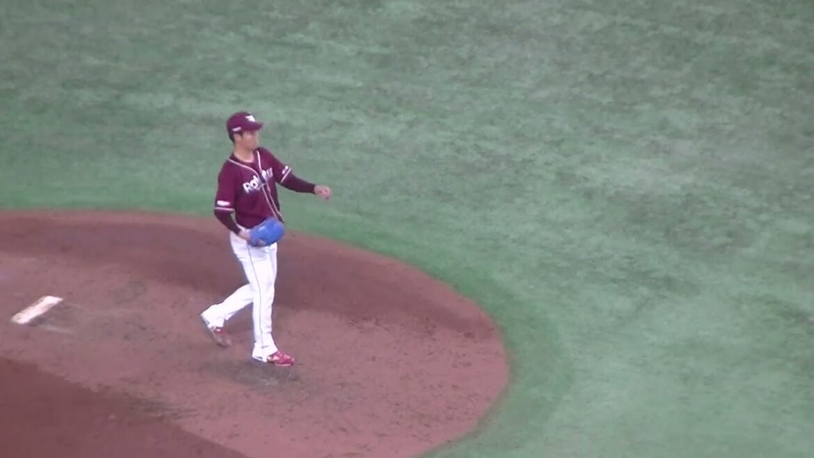 【野球選手フォーム集】楽天 鈴木翔天の投球フォーム（2024年3月22日 読売ジャイアンツ対 楽天ゴールデンイーグルス）