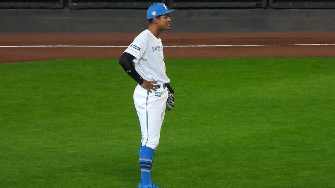 万波中正のレーザービームが練習で見れる　エスコンフィールド北海道試合前練習　2024/3/24