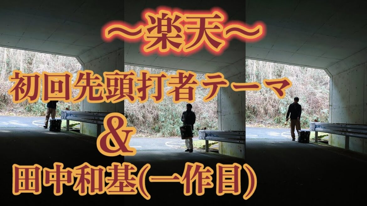 【楽天】初回先頭打者テーマ&田中和基の応援歌(一作目)吹いてみた