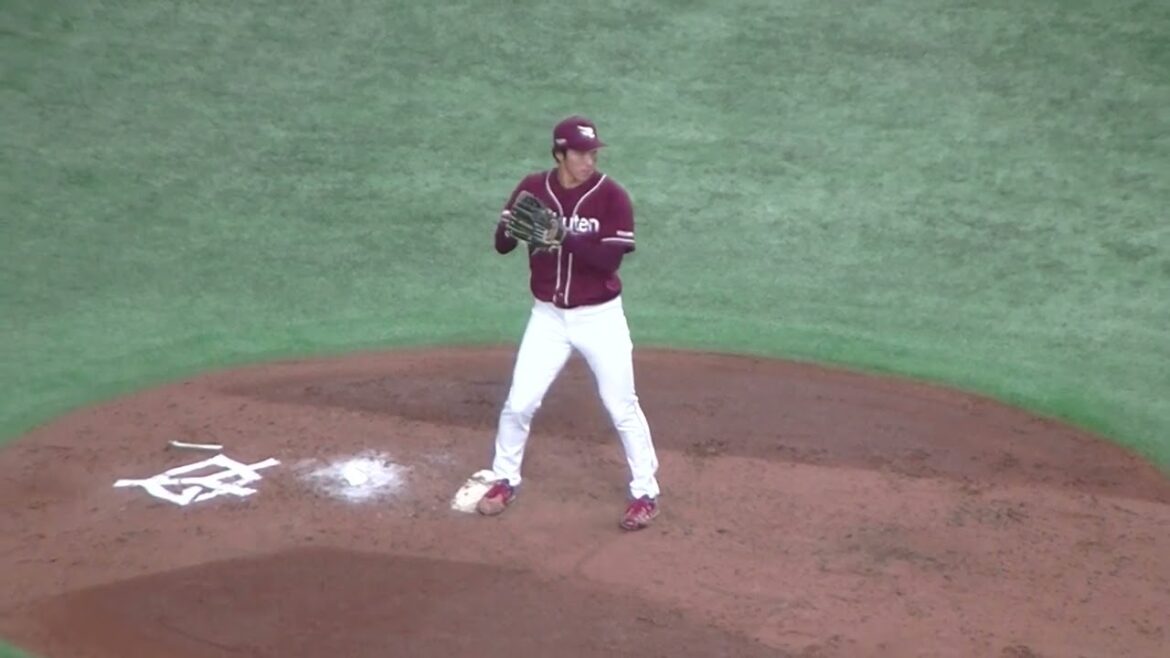 【野球選手フォーム集】楽天 清宮虎多朗の投球フォーム（2024年3月23日 読売ジャイアンツ対 楽天ゴールデンイーグルス）