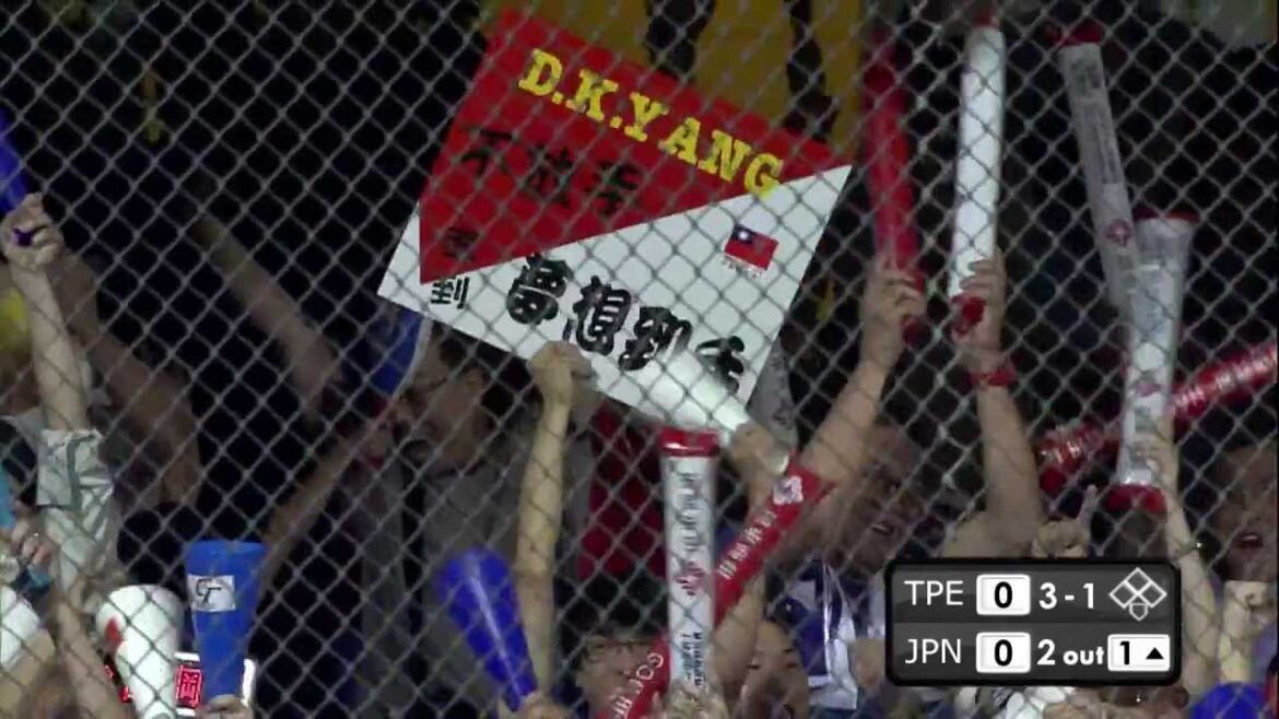 20131109 中日經典棒球賽 中華戰士VS 日本武士 1上 沙士來囉~~陽岱鋼一棒轟出中外野陽春砲！！中華隊先馳得點